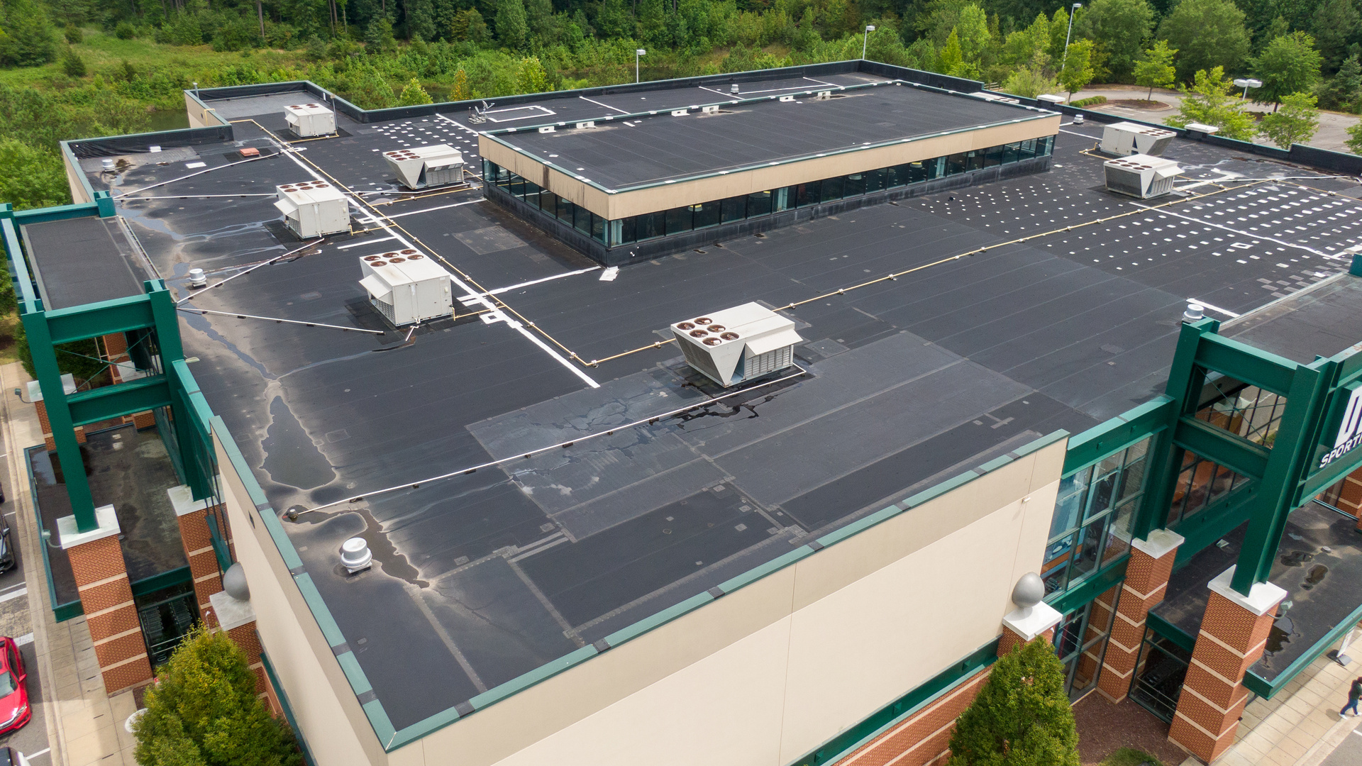 EPDM commercial roofing by MBA Roofing in North Carolina